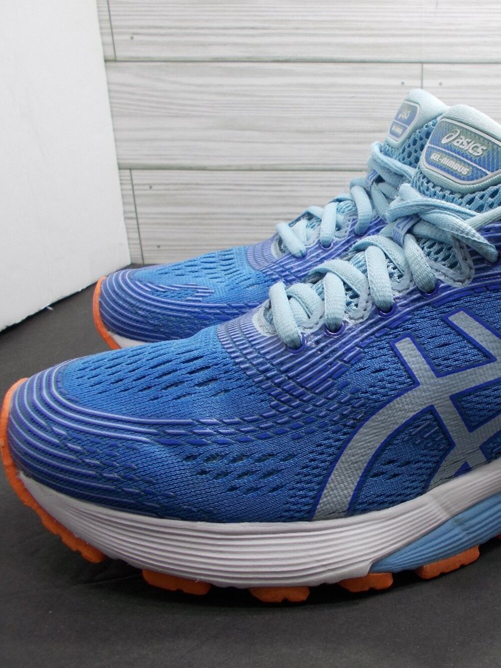 Asics Womens Gel Nimbus 21 Blue Coast Skylight Women’s 8 1012A156